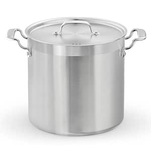 Thickened Stainless Steel Hot Pot With Lid, Soup Pot For Cooking Noodles  And Soup, Household Hot Pot For Electric And Gas Stoves, Universal Cookware  - Temu