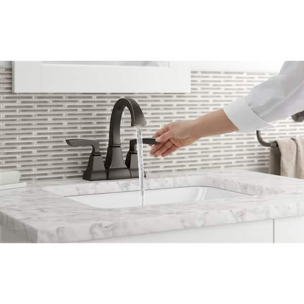 Kohler Kallan Widespread Handle Bathroom Faucet In Off