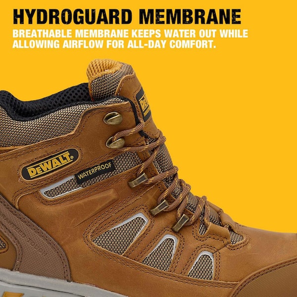 DEWALT Men's Grader PT Size 11(M) Wheat Poseidon Leather/Nylon