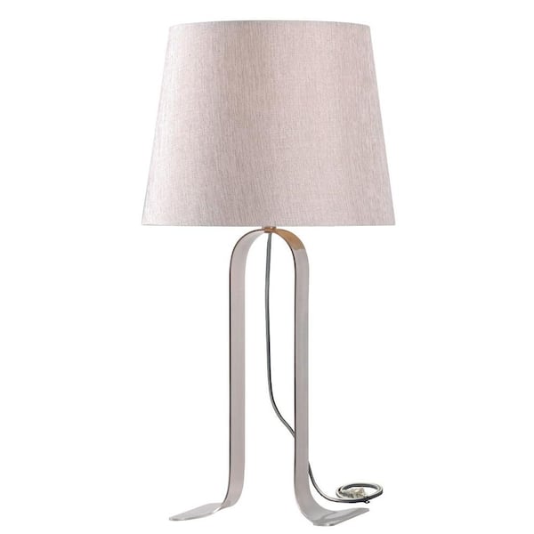 Kenroy Home Veer 27 in. Steel Table Lamp