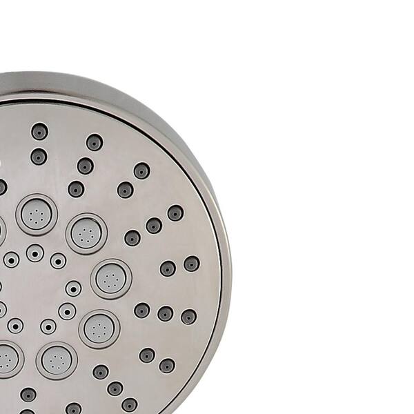 Glacier Bay Push Release 6-Spray Wall Mount Handheld Shower Head 1.8 GPM in  Chrome 8571101HC - The Home Depot