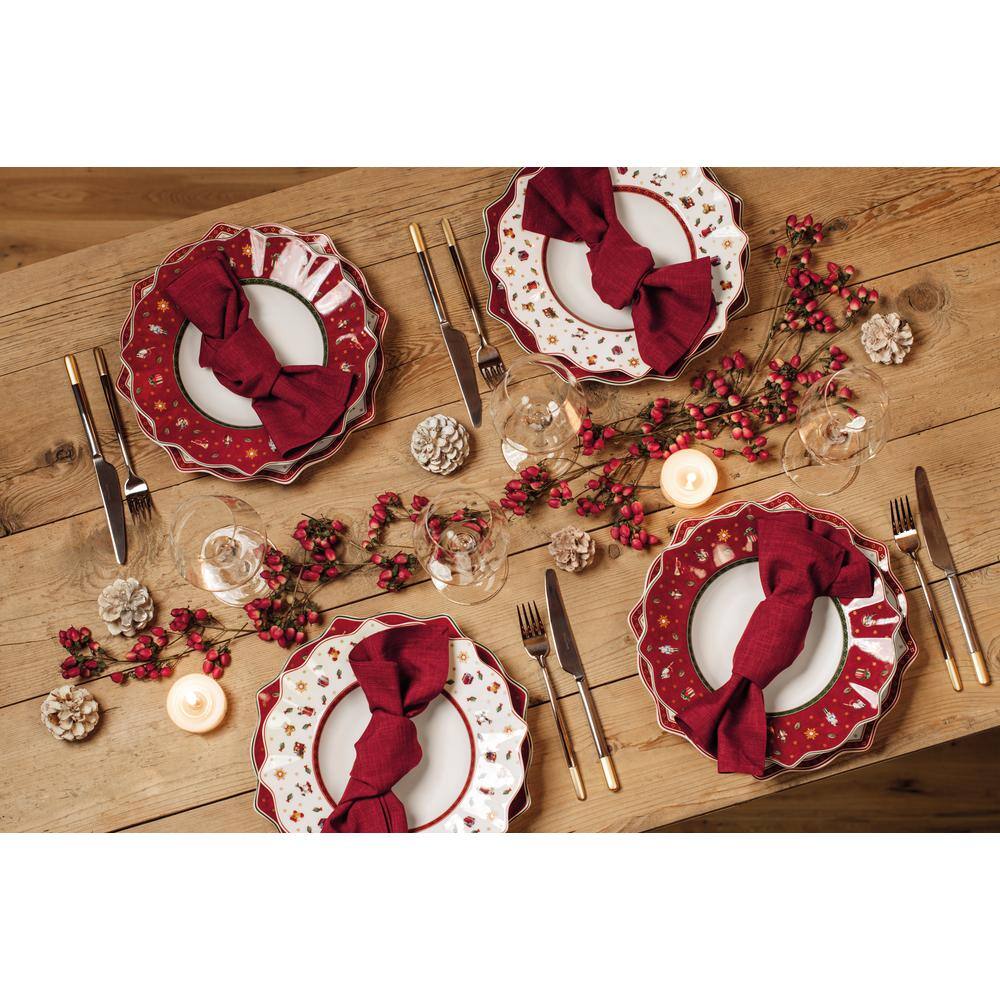 Villeroy & Boch Christmas Porcelain 12-Piece Dinnerware Set