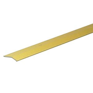 Fluted Gold 1-3/8 in. x 6 ft. Tile Edging Strip Carpet Bar