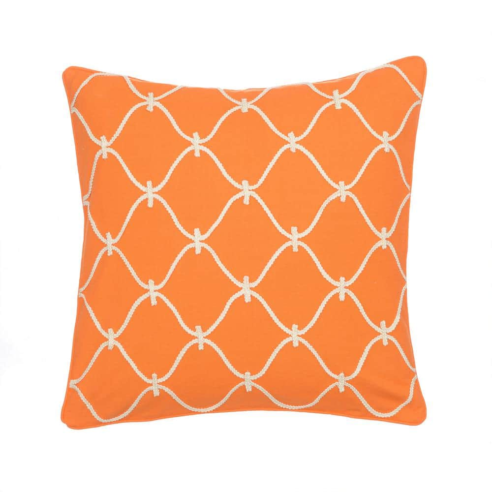 Bright discount orange throw