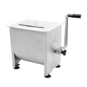 4.2 Gallon 17lb Manual Stainless Steel Meat Mixer