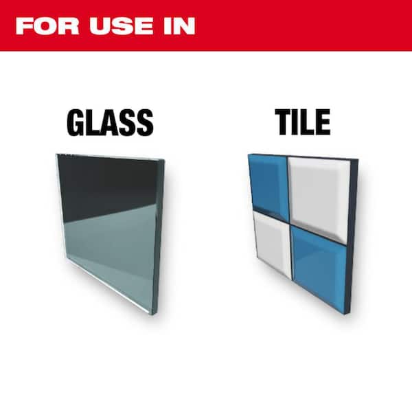 3/8 in. Carbide Tipped Glass and Tile Drill Bit