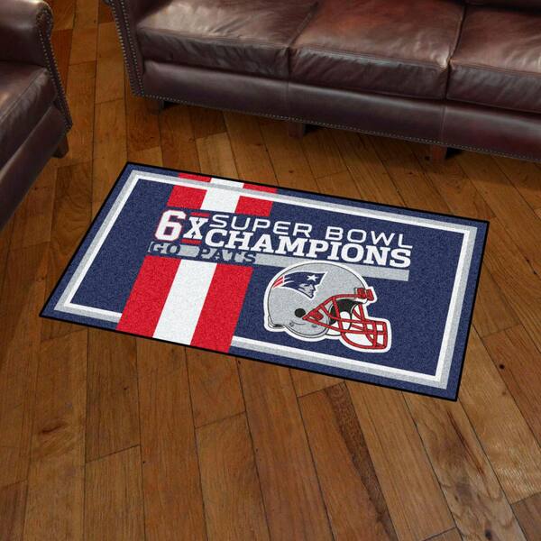 New England Patriots Floor Rug Carpet Doormat Living Room Bedroom Kitchen Mat 