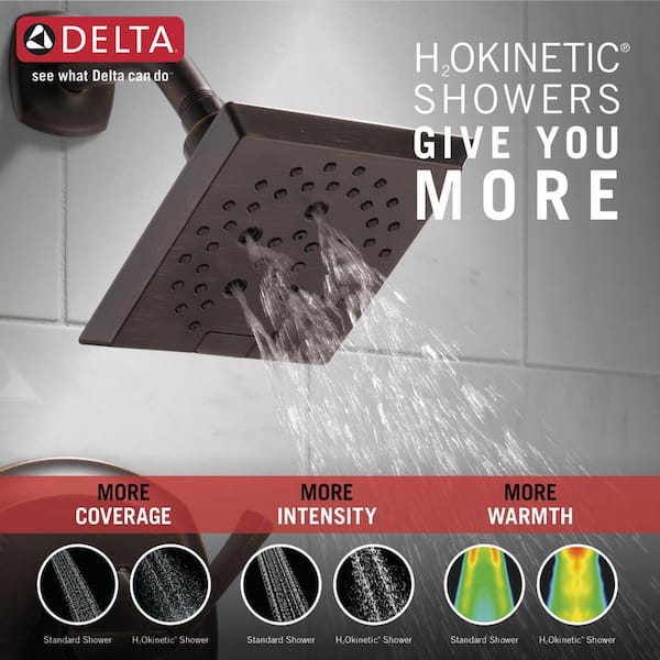 Delta Portwood Single-Handle 5-Spray Tub and Shower Faucet with