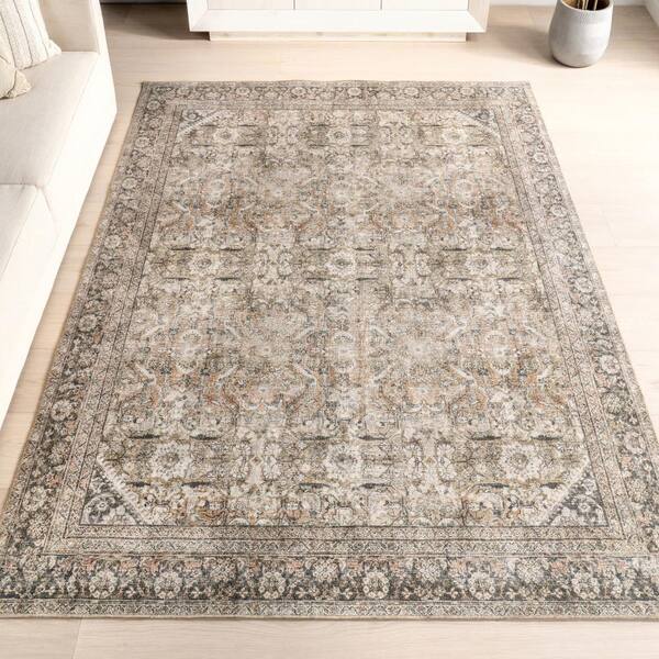 nuLOOM Hillstone Dark Beige 5 ft. x 8 ft. Traditional nuLOOM Hillstone Dark Beige 5 ft. x 8 ft. Traditional