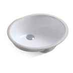 Speakman Westmere 16 in. Oval Undermount Bathroom Sink in White B-1100-E