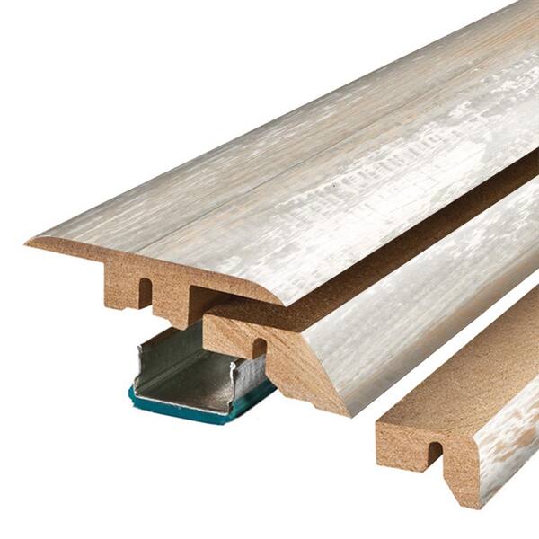 Pergo Coastal Pine 3/4 in. Thick x 2-1/8 in. Wide x 78-3/4 in. Length Laminate 4-in-1 Molding