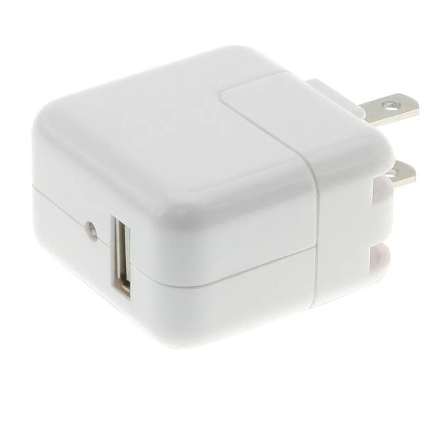 iLive Single Port AC to USB Adapter, White