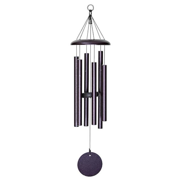 Plum Outdoor Decor Series 27 Inch Aluminum Outdoor Courtyard Backyard Garden Decor Wind Chimes