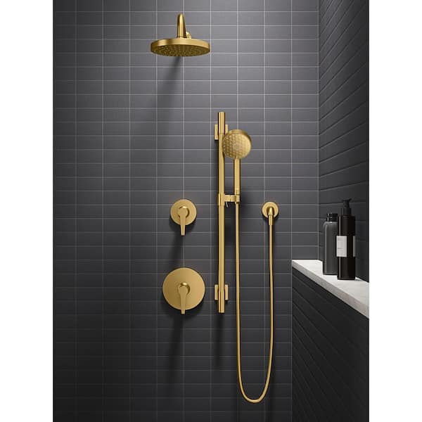 KOHLER Awaken Showering Kit 2.5 GPM in Vibrant Brushed