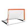 Tidoin Orange 4 ft. x 3 ft. Portable Soccer Goal Pop Up Folding