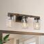 LNC 3-Light Modern Farmhouse Semi-Flush Mount Oil-Rubbed Bronze Classic ...