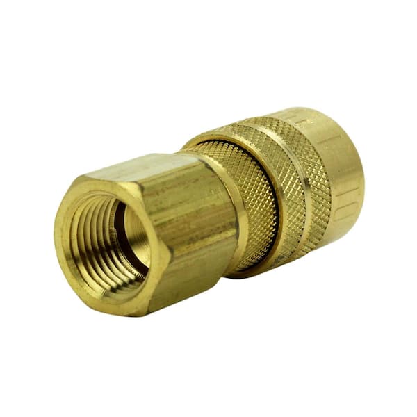 Milton 3/8 in. FNPT M Style Coupler S-718 - The Home Depot