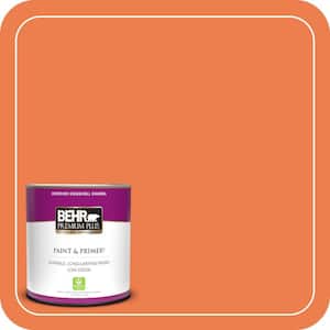 1 qt. #P200-6 Sizzling Sunset Eggshell Enamel Low Odor Interior Paint & Primer