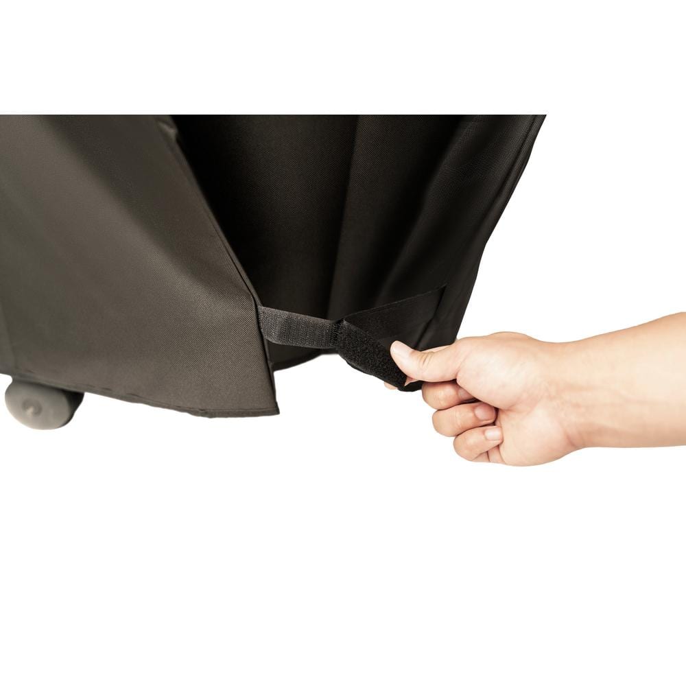 Monument 51-Inch Black Nylon PVC Gas Grill Cover