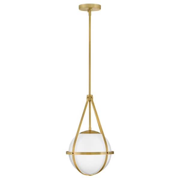 Colby 1-Light Lacquered Brass Pendant Light