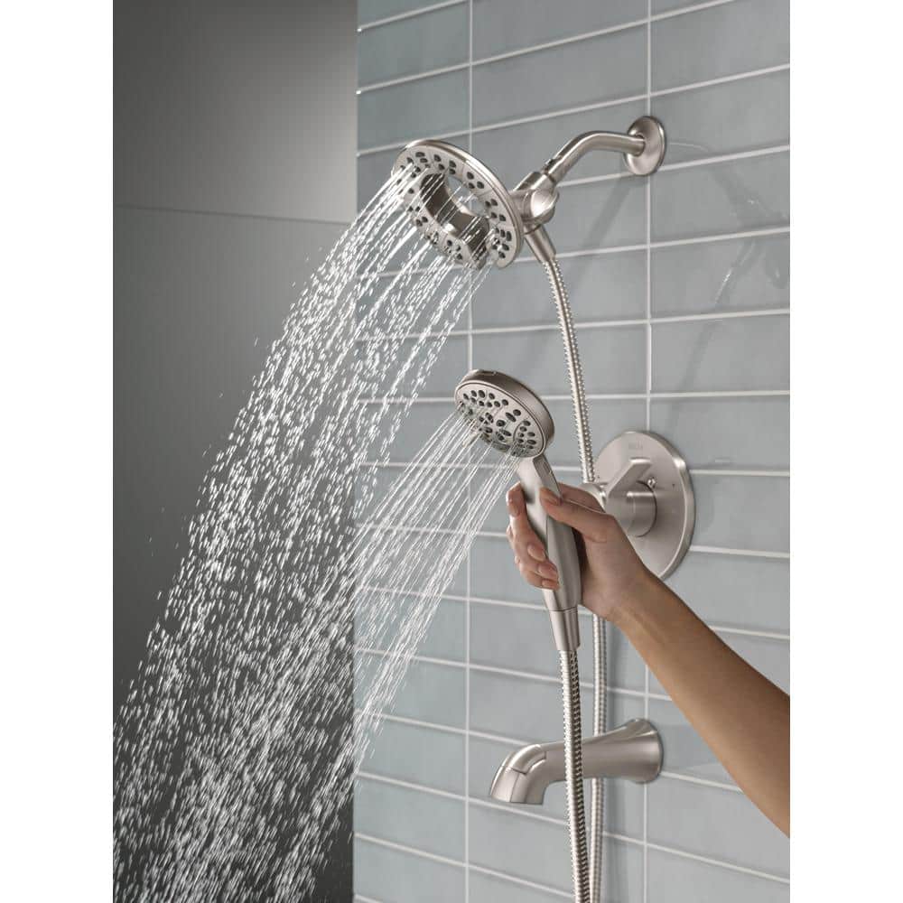 Albion Brushed Nickel Multi-Function Handheld Shower System
