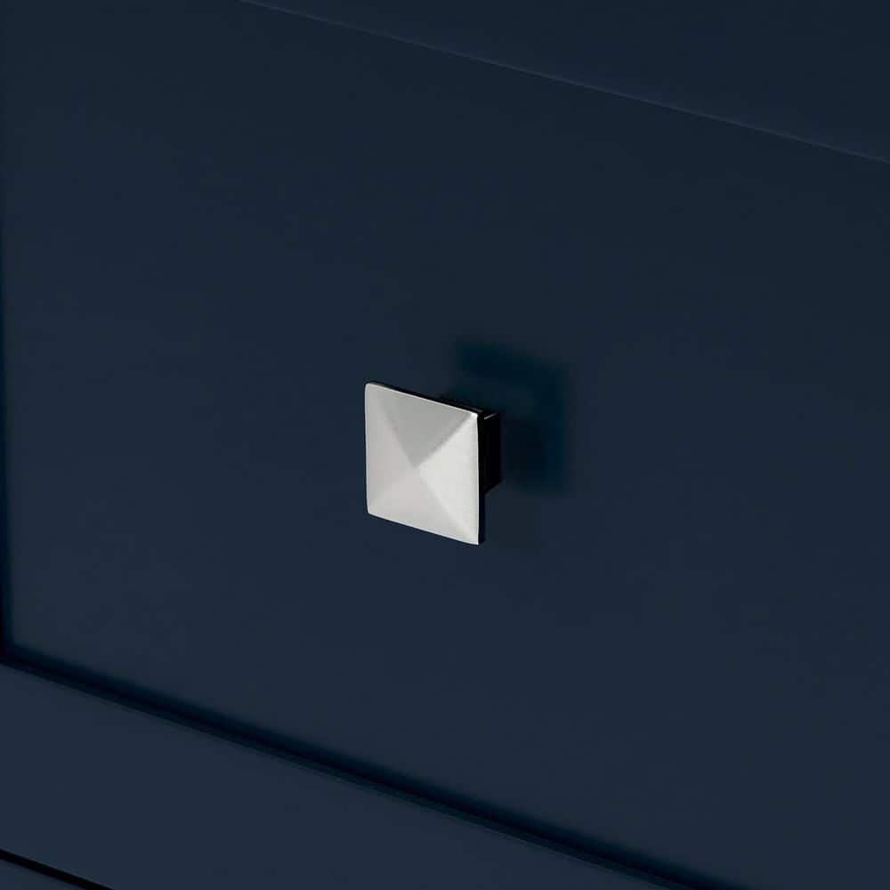 Midnight Blue 60" Double Freestanding Wood Vanity Cabinet