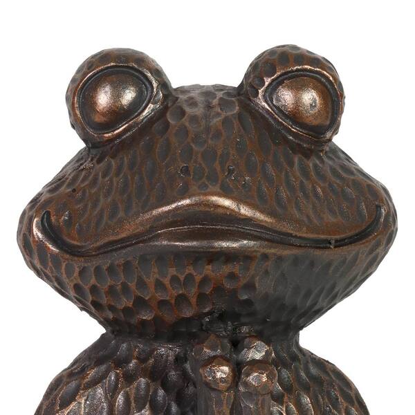 Exhart Meditating Yoga Frog Garden Statue 18796-RS