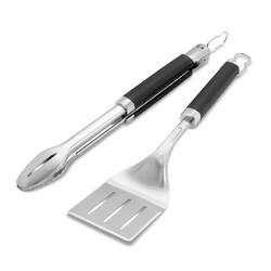 Weber Precision Grill Tongs and Spatula 2-Piece Set