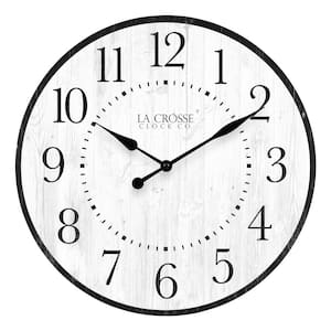 15.75 In. Layton Quartz Analog Wall Clock