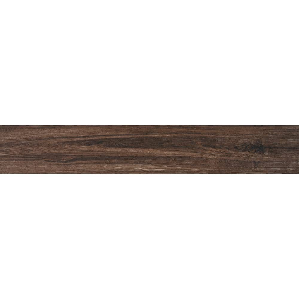 Atwood Walnut 6 in. x 36 in. Glazed Porcelain Floor and Wall Tile (13.05 sq