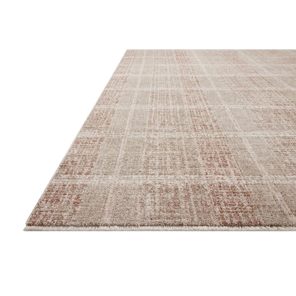 Angela Rose Ember 9 ft. 6 in. x 13 ft. 1 in. Clay/Sand Contemporary Area Rug