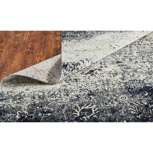 Modena Blue 5 ft. x 7 ft. Abstract Area Rug