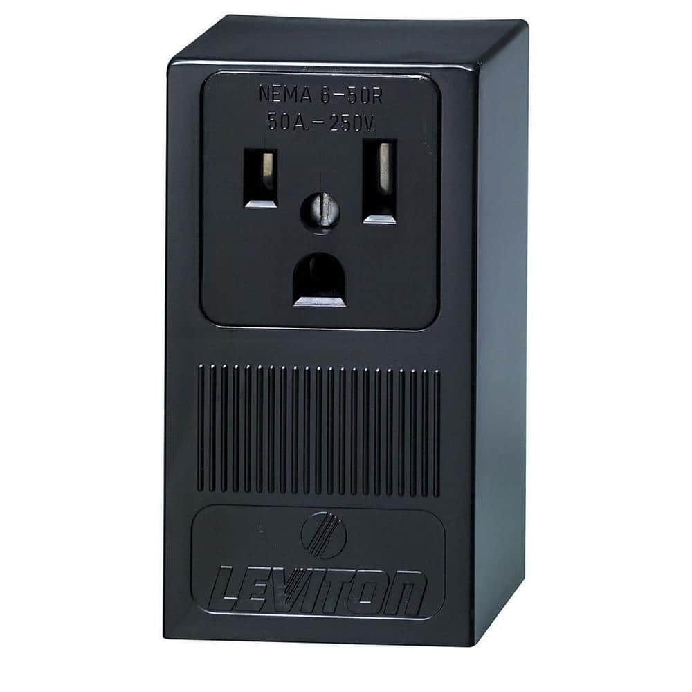 50 Amp Double Pole Single Outlet, Black 5378-P00 price history on PriceWatchPro