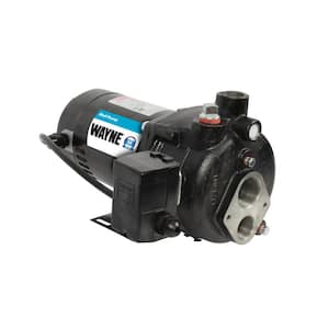 Upgraded 3/4 HP Cast Iron Convertible Well Jet Pump