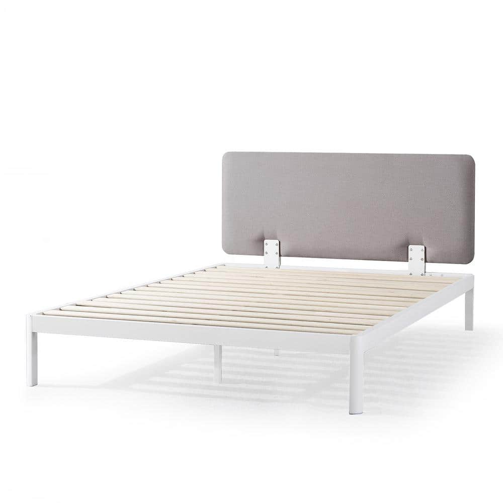 Reviews for best price mattress Kert Metal Platform Bed with Fabric