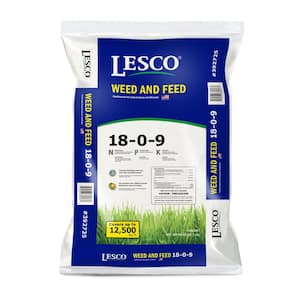50 lb. Weed and Feed Professional Fertilizer 18-0-9