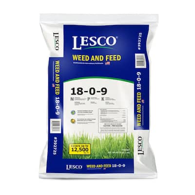50 lb. Weed and Feed Professional Fertilizer 18-0-9 — Home Depot clearance