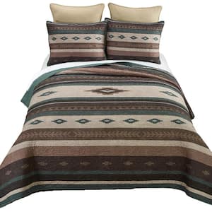 Sierra Vista UCC Multicolor 3-Piece King Quilt Set