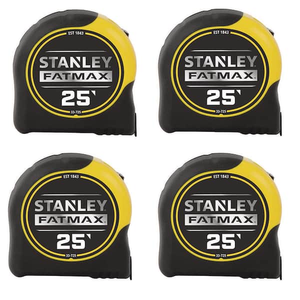 FATMAX 25 ft. x 1-1/4 in. Tape Measure (4 Pack)