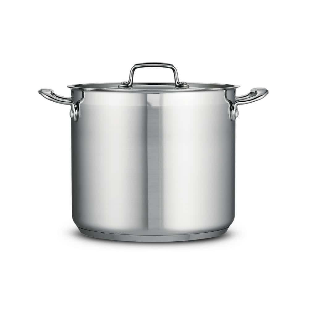 Tramontina 12-Quart Stainless Steel Stock Pot with Lid