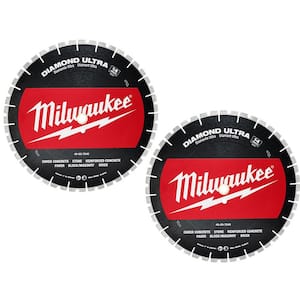 Milwaukee 14 in. Diamond Ultra Segmented Blade 49-93-7540 - The