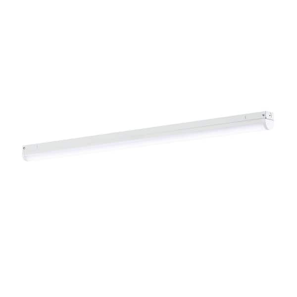 EnviroLite 48 in. 5272 Lumen Integrated LED 0-10V Dimming White Strip Light 5000K