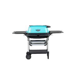PK300 Aaron Franklin Portable Charcoal Grill in Blue Teal