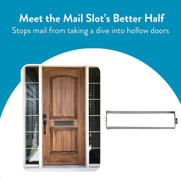 Mail Slot Sleeve Accessory, Stainless Steel