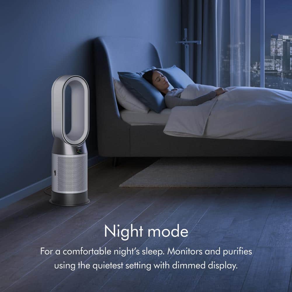 White HEPA Filter Hot and Cool Purifying Fan