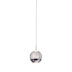 Perrier 1-Light Chrome Pendant