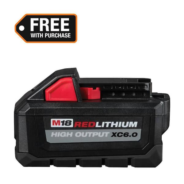 M18 18-Volt Lithium-Ion High Output Battery Pack 6.0Ah