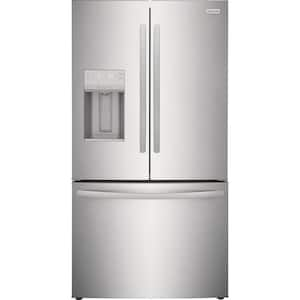 22.6 cu. ft. French Door Refrigerator in Stainless Steel, Counter-Depth