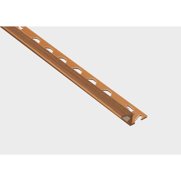 EMAC N-Junta Maui Cinnamon 0.5 in. D x 0.5 in. W x 98.4 in. L square angle shape ASTRA polymer Molding and Transition Trim