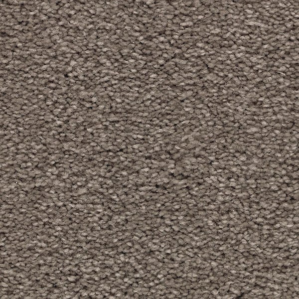 Lifeproof Unblemished I  - Masterpiece - Gray 45 oz. Triexta Texture Installed Carpet